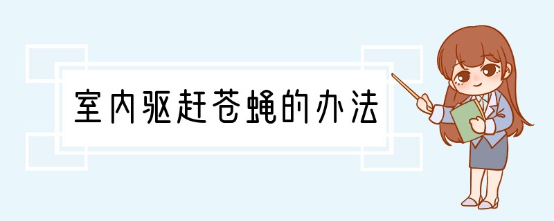 室内驱赶苍蝇的办法