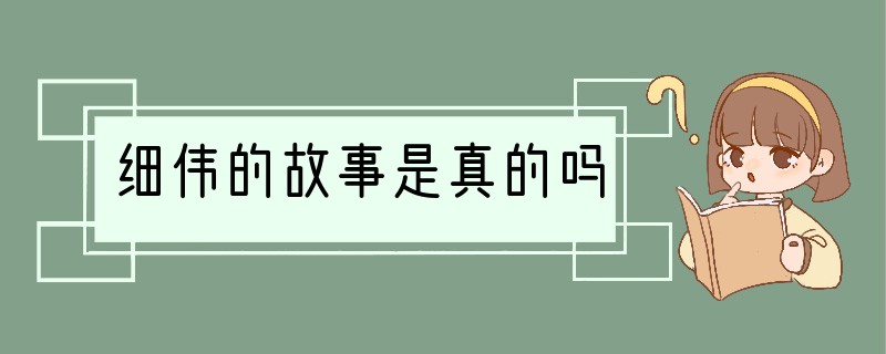 细伟的故事是真的吗